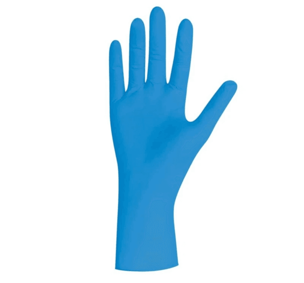 Unigloves Soft Blue nitrilové vyšetřovací rukavice M (7-8) modré, 100ks - náhled 5