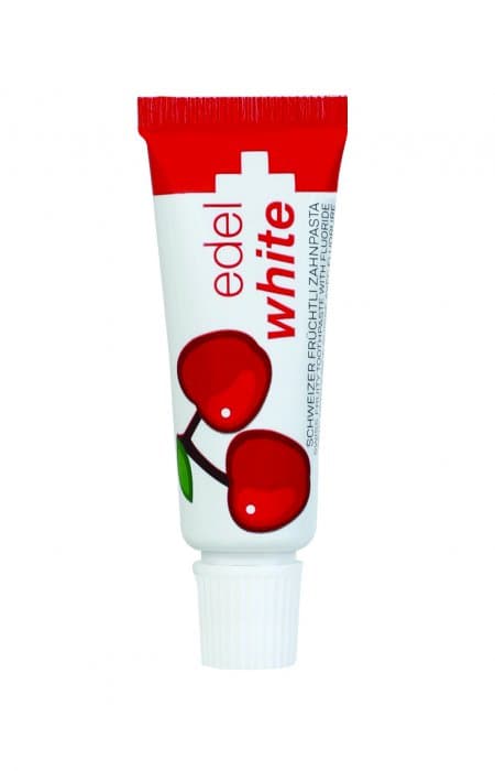 EdelWhite dětské ovocné zubní pasty, 7x 9,4ml - náhled 4