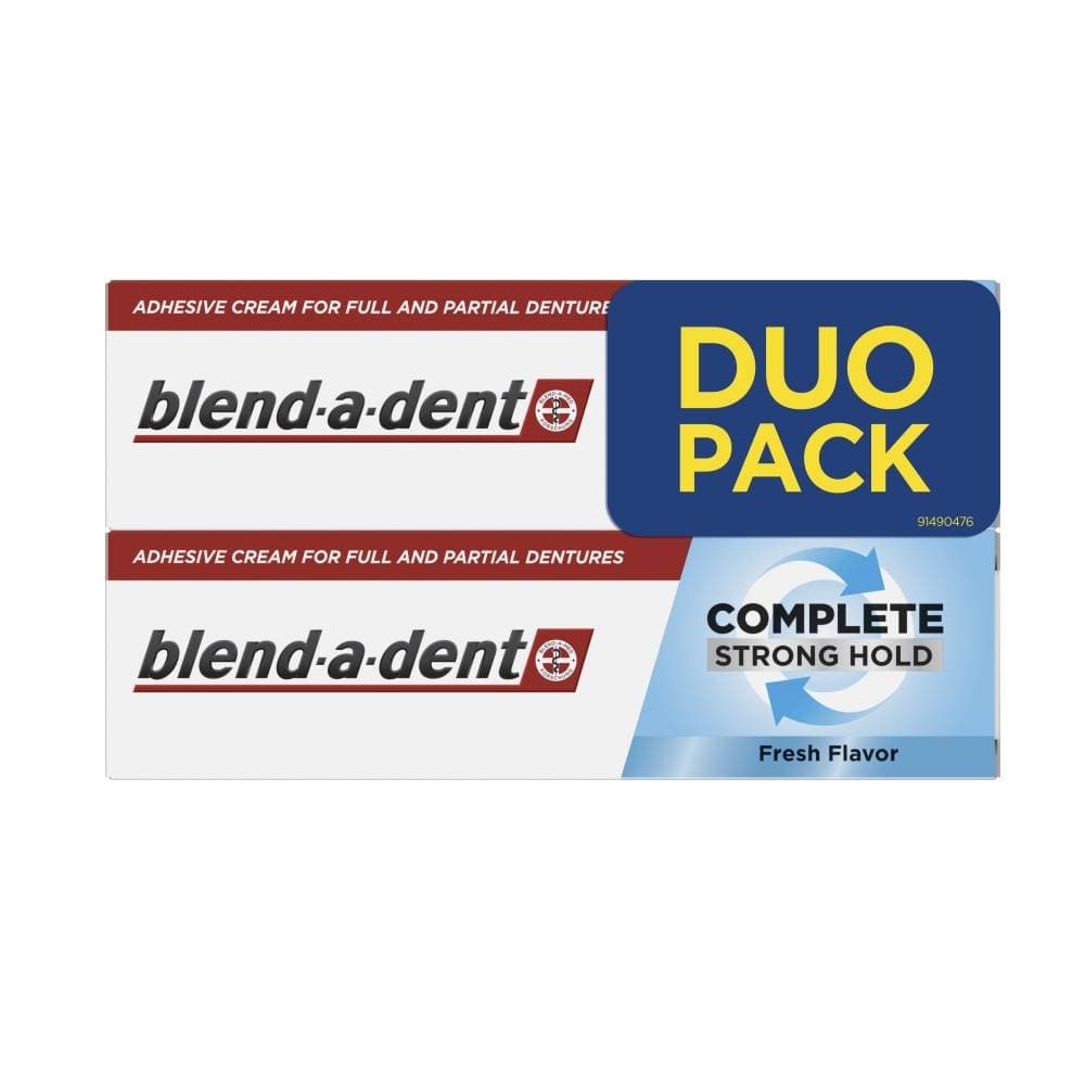 Blend-a-dent Complete lepící krém na zubní náhrady DUO, 2x40g