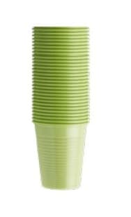Dopla plastové kelímky (limetkové) 200ml, 100ks