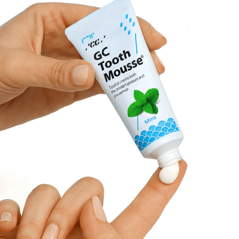 GC Mousse dentální krém s vápníkem Mint, 40g - náhled 3