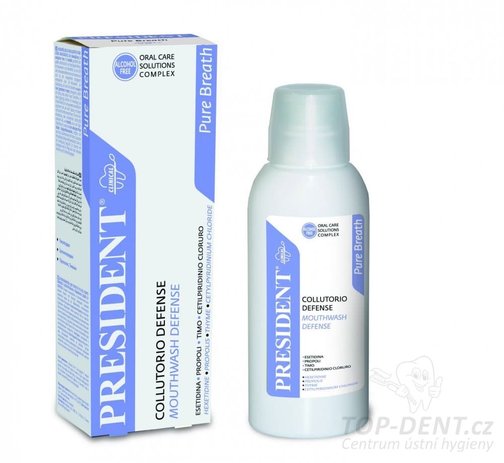 PresiDENT Defense ústní voda, 200ml