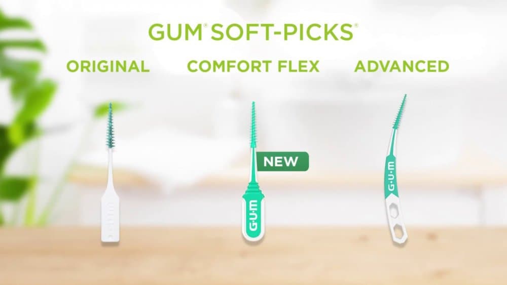 GUM Soft-Picks Comfort FLEX MINT (L), 40 ks - náhled 2