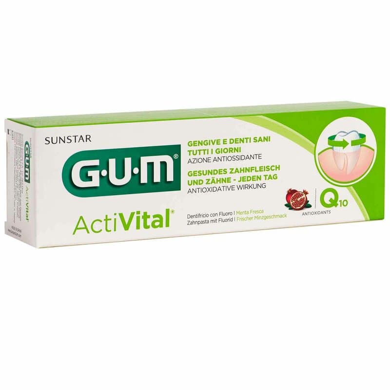 GUM ActiVital zubní pasta, 75 ml - náhled 2