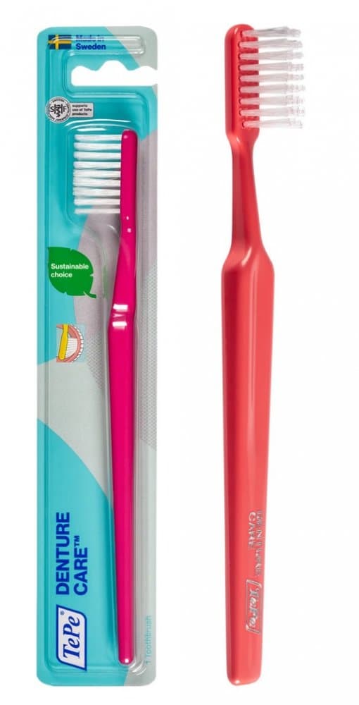 TePe Denture Brush – Zubní kartáček na zubní náhrady - náhled 1