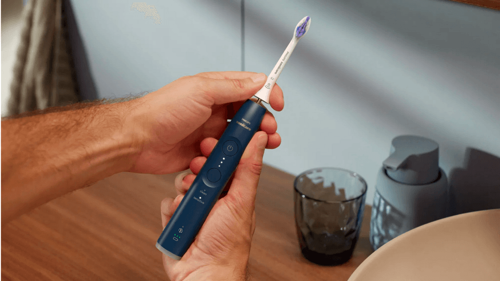 Philips Sonicare 6100 ProtectiveClean HX7403/01 Navy Blue - náhled 5
