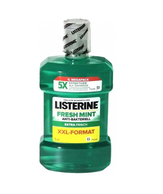 Listerine Fresh Mint ústní voda, 1000ml