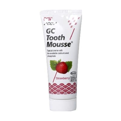 GC Mousse dentální krém s vápníkem Jahoda, 40g - náhled 2