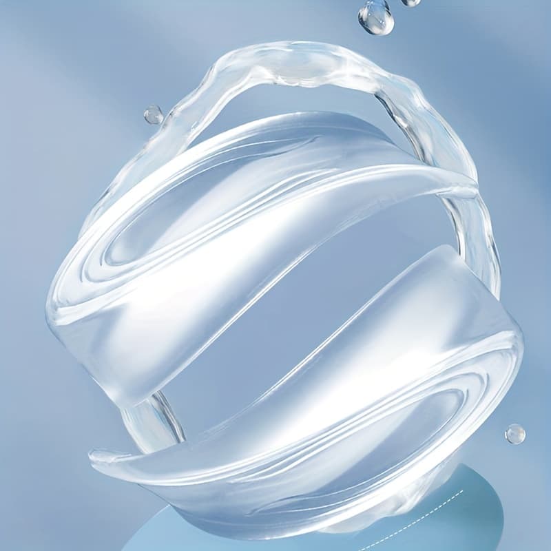 Gelové podpatěnky 1 cm (transparent), 2 ks - náhled 4