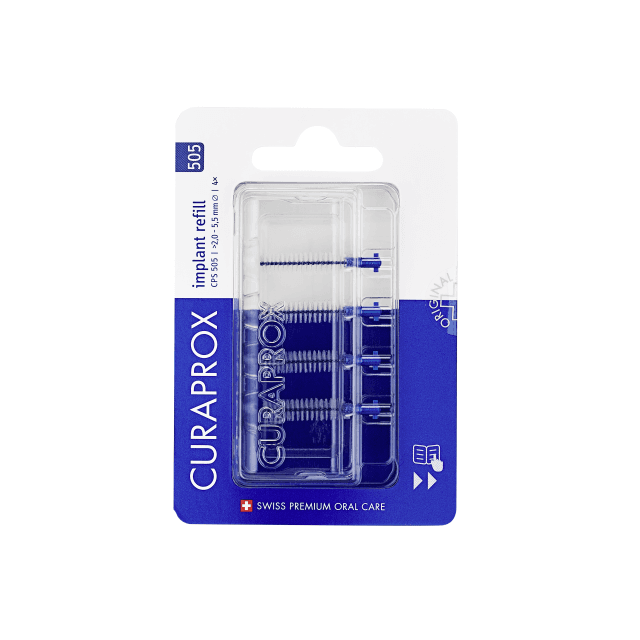 Curaprox CPS 505 Soft Implant mezizubní kartáčky, 4ks (blistr) - náhled 4