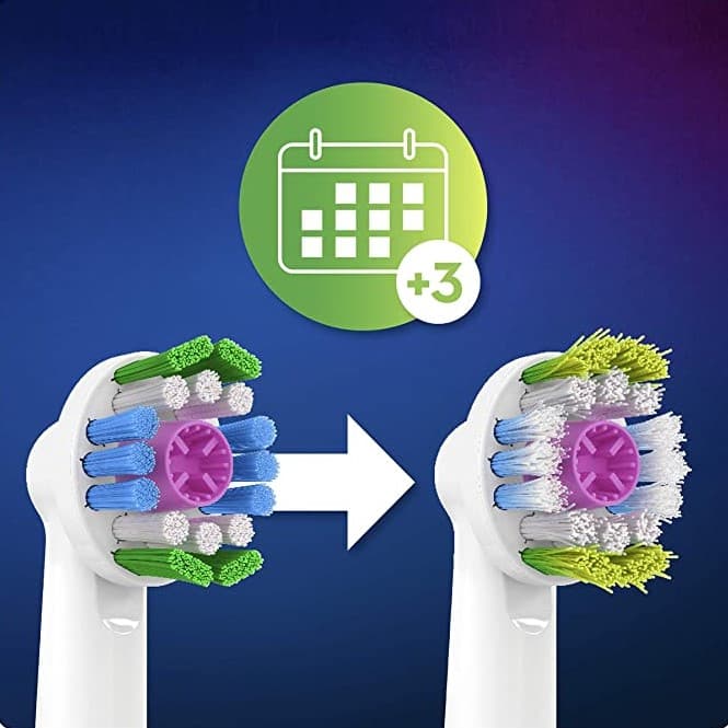 Oral-B 3D White CleanMaximiser EB 18pRB-4 náhradní kartáčky, 4ks - náhled 3