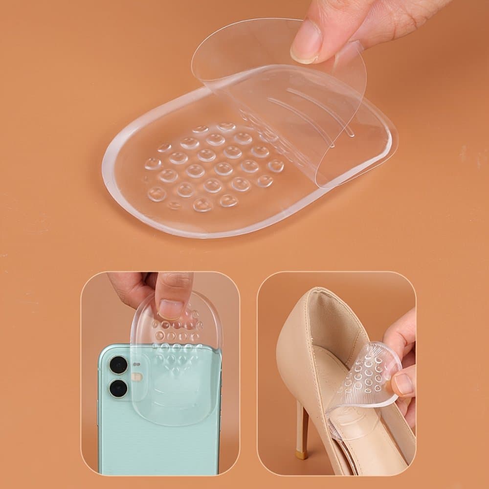 Gelové podpatěnky 0,5 cm (transparent), 2 ks - náhled 3
