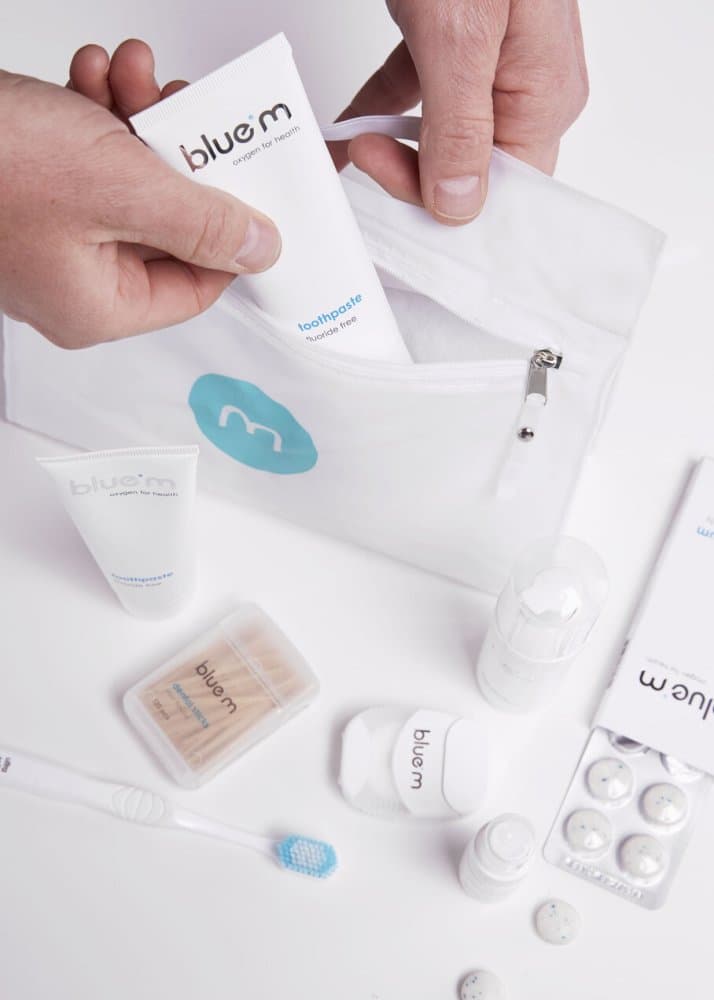 Bluem® cestovní PVC taštička na dentální pomůcky, 1ks - náhled 2