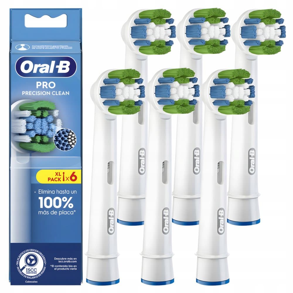 Oral-B PRO Precision Clean náhradní hlavice, 6ks (bílé)