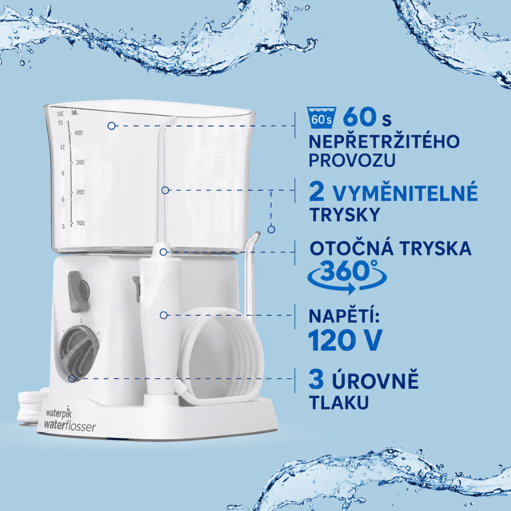 Waterpik Nano WP310 White ústní sprcha - náhled 4