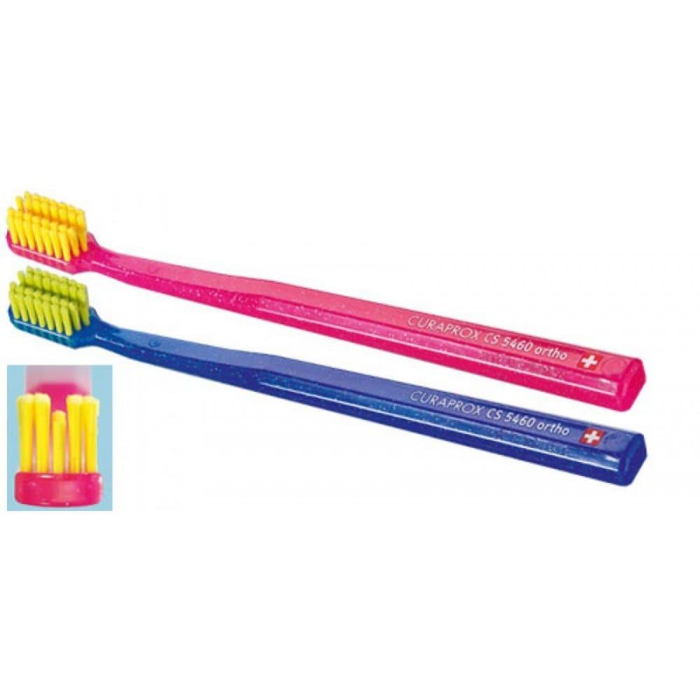 Curaprox CS 5460 Ortho ultrasoft zubní kartáček BOX, 36ks - náhled 3