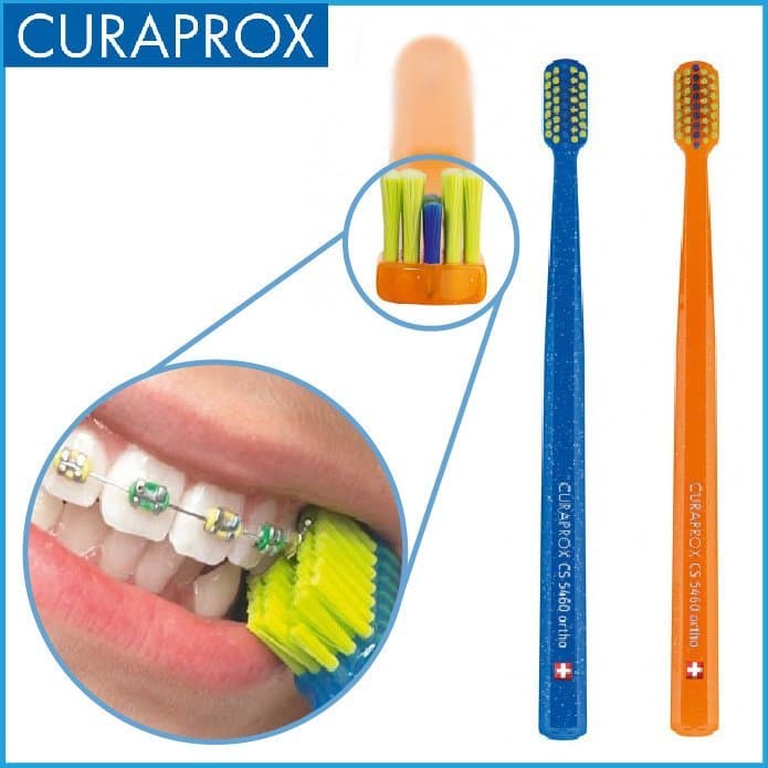 Curaprox CS 5460 Ortho ultrasoft zubní kartáček BOX, 36ks - náhled 4