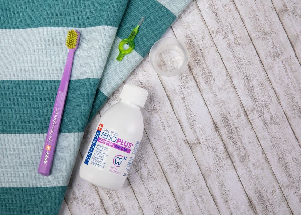 Curaprox Perio Plus+ Forte ústní voda (0,20% CHX), 200ml - náhled 4