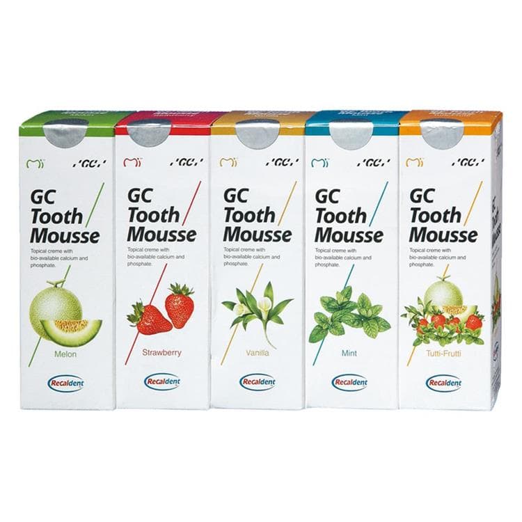 GC Mousse dentální krém s vápníkem, 5x40g