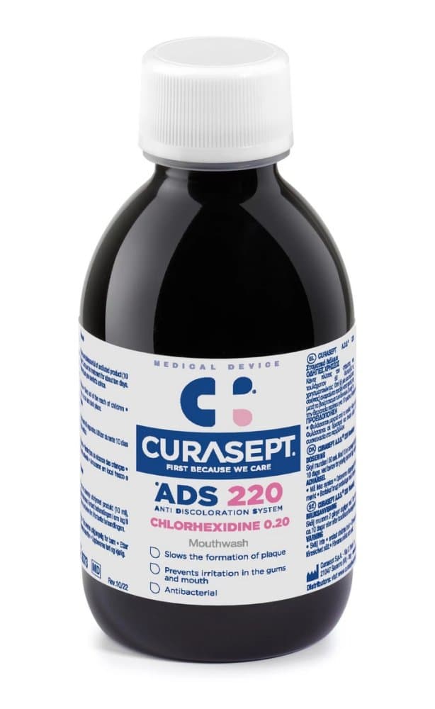 Curasept ADS 220 ústní voda (0,20% CHX), 200ml - náhled 3