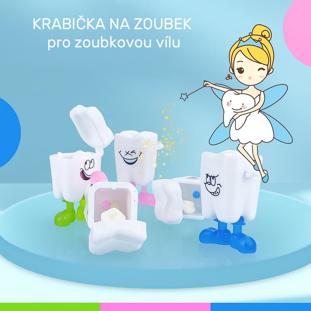 Krabička na dětský zoubek malá, 1 ks - náhled 5