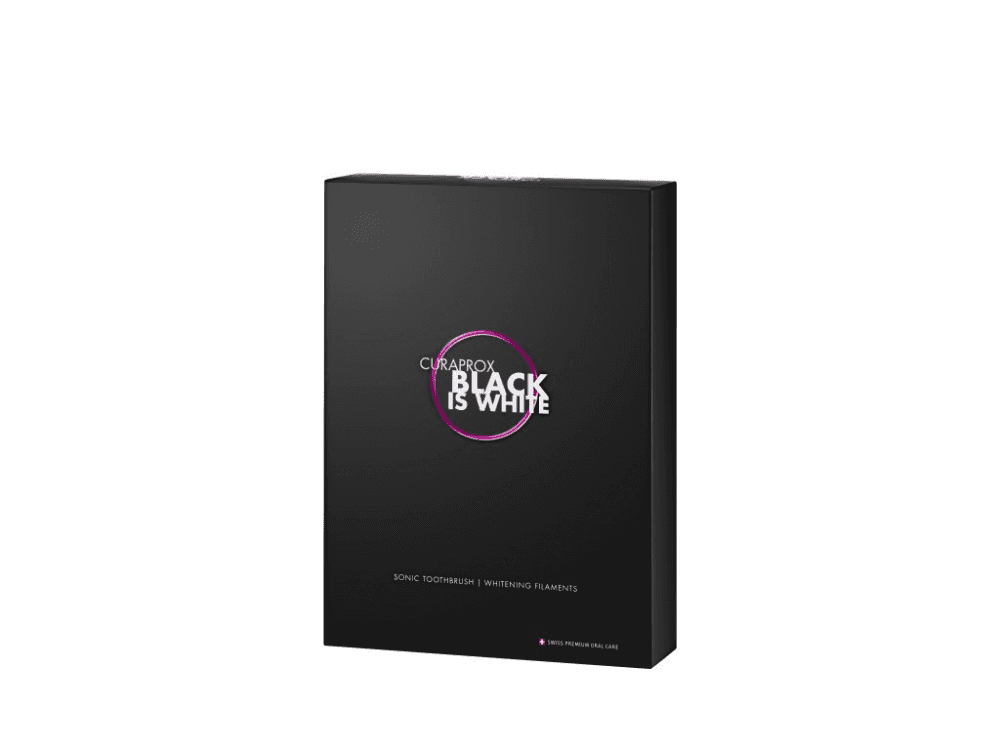 Curaprox hydrosonický zubní kartáček Black is White - náhled 2