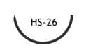 Chirurgické jehly HS-26 sterilní, 48 ks — nerezová ocel 300 - náhled 2