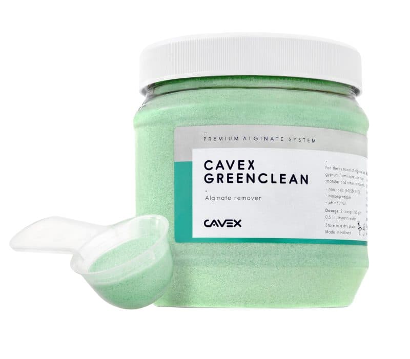 Cavex Green Clean odstraňovač alginátových hmot,1kg