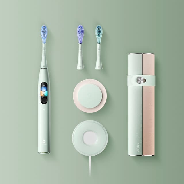 Oclean X Ultra S Green sonický kartáček (zelený) - náhled 2