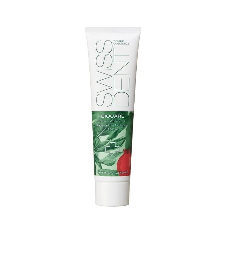 SwissDent BIOCARE bělicí a regenerační zubní pasta, 100ml - náhled 4