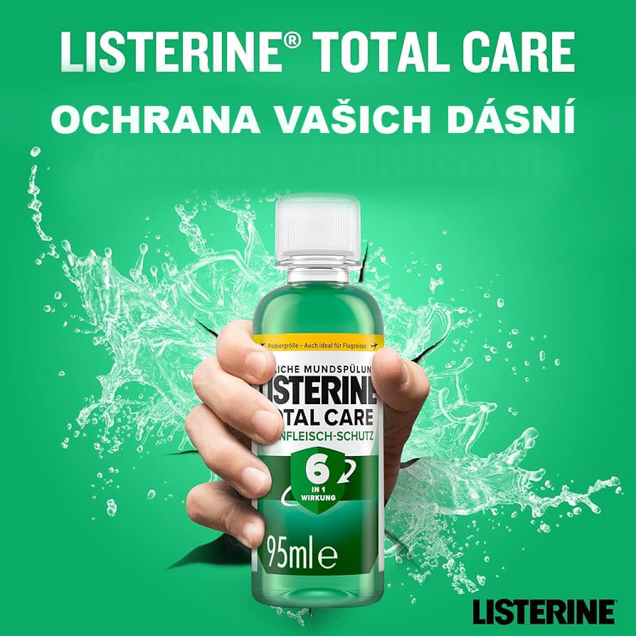 Listerine Total Care ústní voda, 95ml - náhled 2