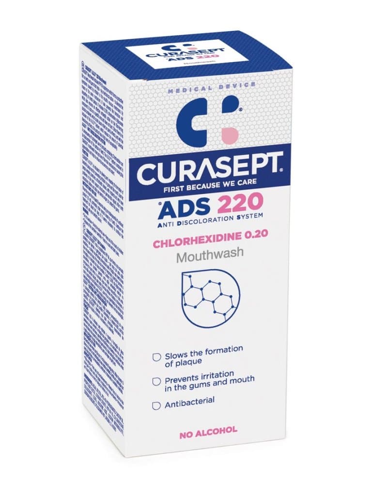 Curasept ADS 220 ústní voda (0,20% CHX), 200ml - náhled 2