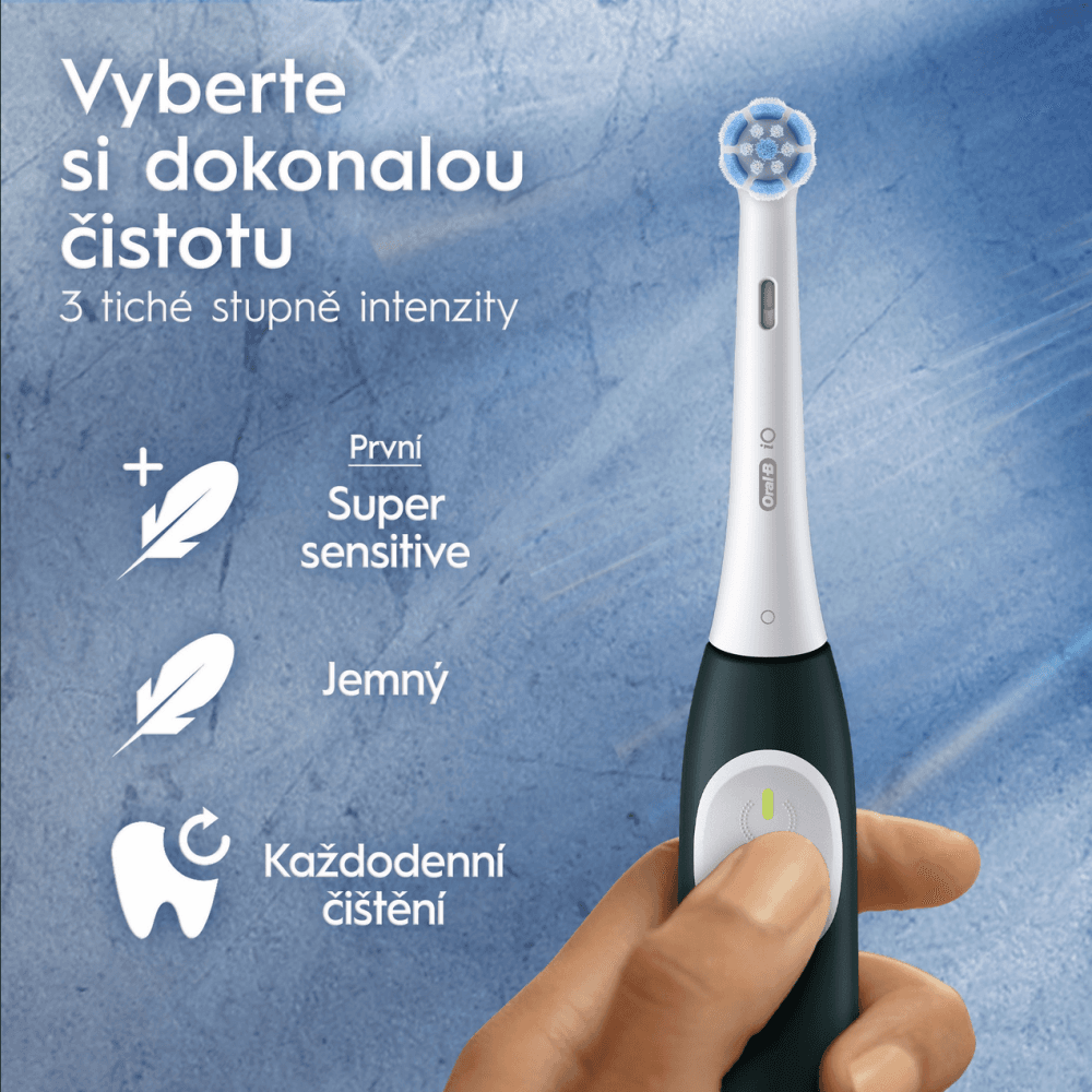 Oral-B iO Series 2 elektrický zubní kartáček Forest Green + pouzdro - náhled 5