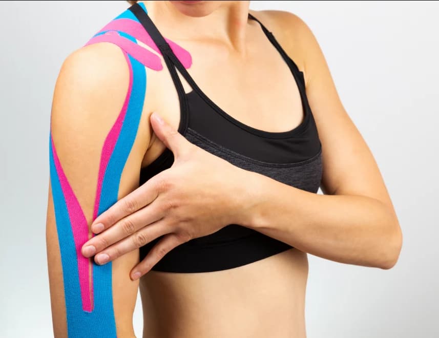 yellowTAPE Kineziologický tejp, 5cm x 5m (růžový) - náhled 4