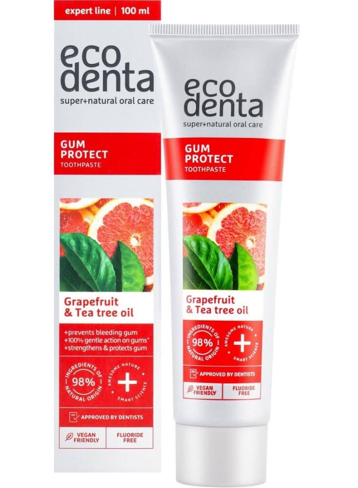 ECODENTA Gum Protect zubní pasta s tea tree olejem (grapefruit), 100 ml