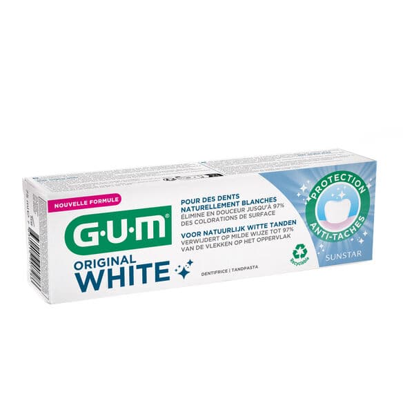 GUM Original White bělící zubní pasta, 75ml - náhled 3