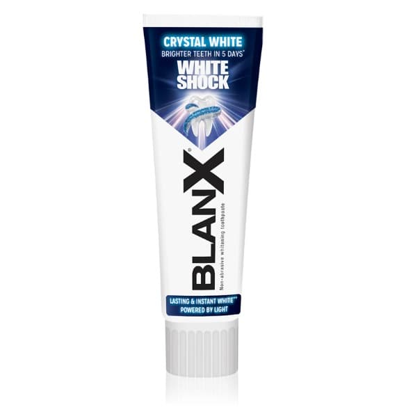 BlanX White Shock Crystal White bělicí zubní pasta, 75 ml - náhled 2