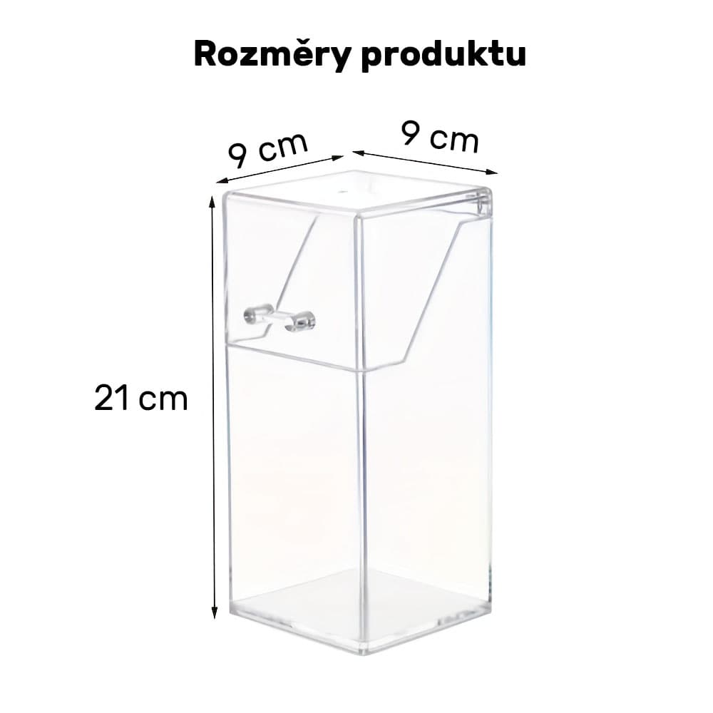 Akrylátový zásobník na ústenky, 1 ks - náhled 2