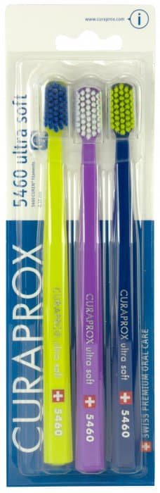 Curaprox Ultra Soft 5460 zubní kartáček 3v1, 3ks - náhled 3