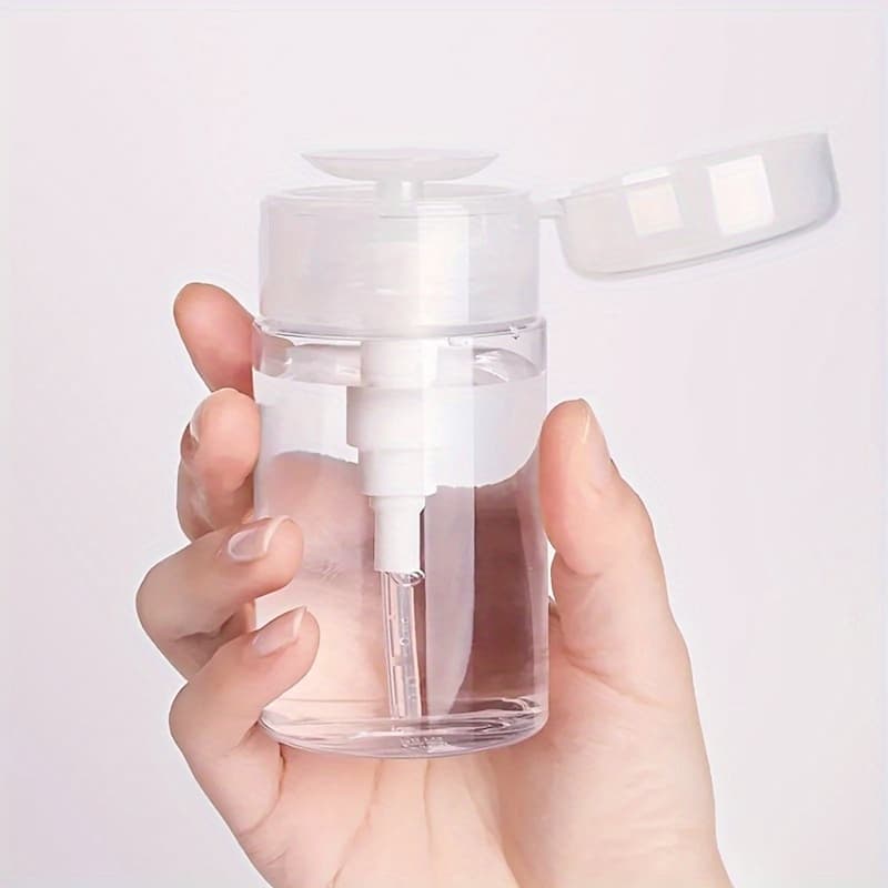 Cestovní pumpičková lahvička (transparent), 100ml - náhled 5