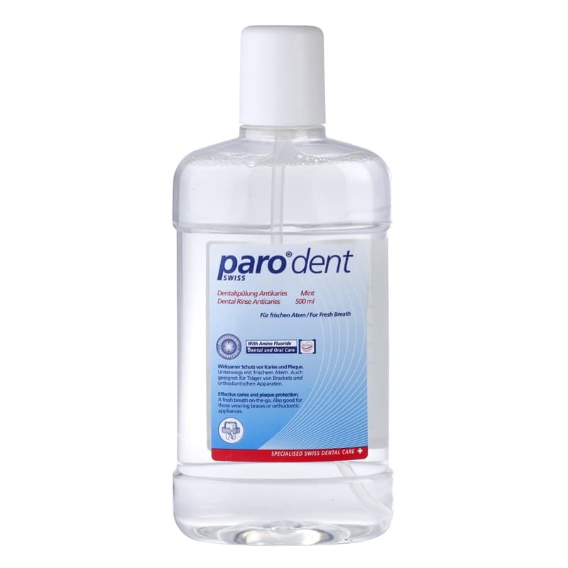 PARO Dent ústní voda s aminfluoridy, 500ml