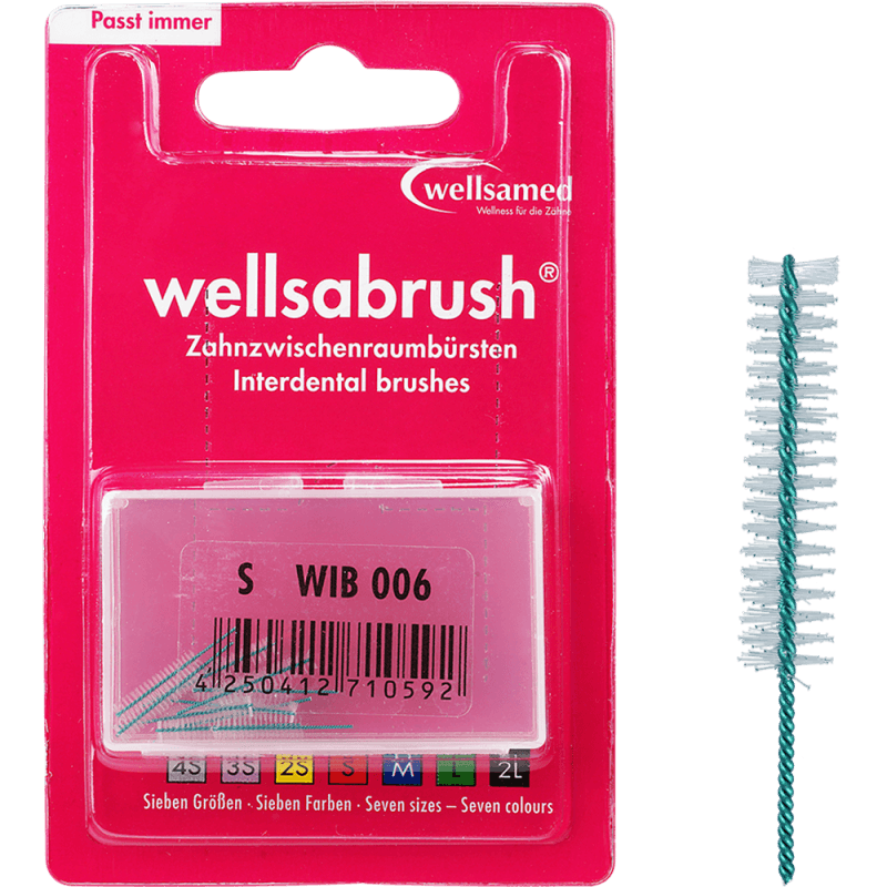 Wellsabrush S mezizubní kartáčky 0,7mm, 10ks