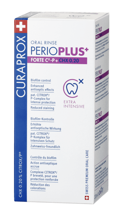 Curaprox Perio Plus+ Forte ústní voda (0,20% CHX), 200ml - náhled 2