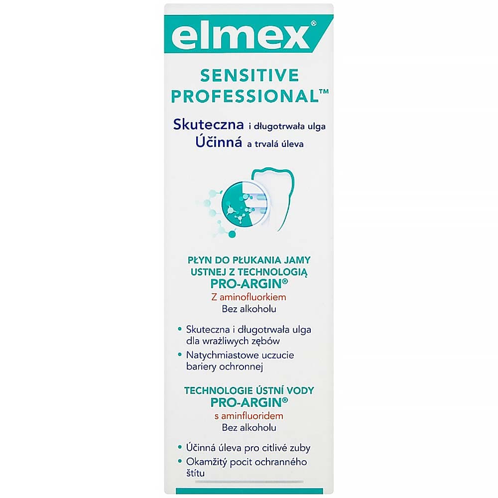 Elmex Sensitive Professional ústní voda, 400 ml