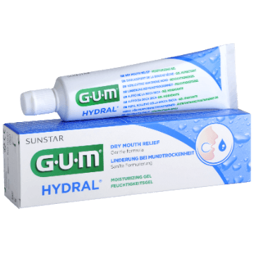GUM Hydral zvlhčující zubní gel, 50 ml