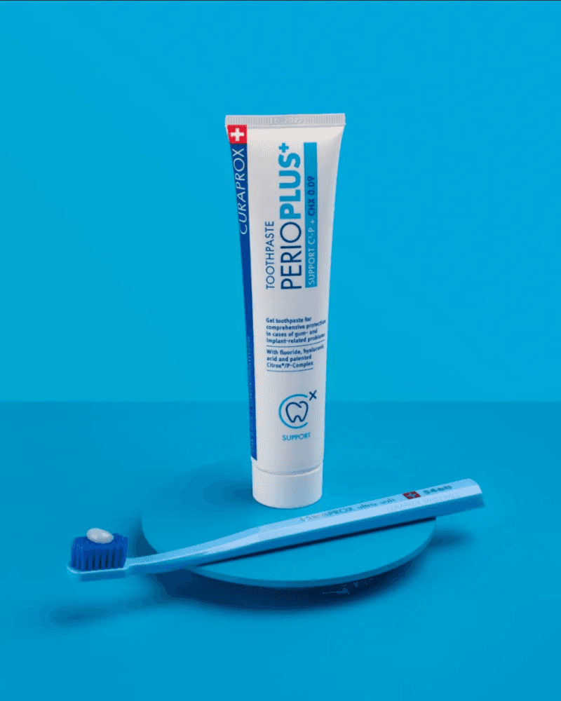 Curaprox Perio Plus+ Support zubní pasta (CHX 0,09%), 75 ml - náhled 4