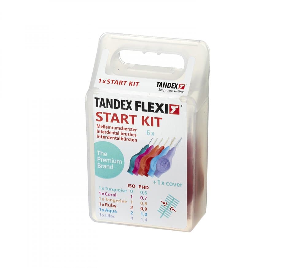 Tandex Flexi Start Kit mezizubní kartáčky, 6ks
