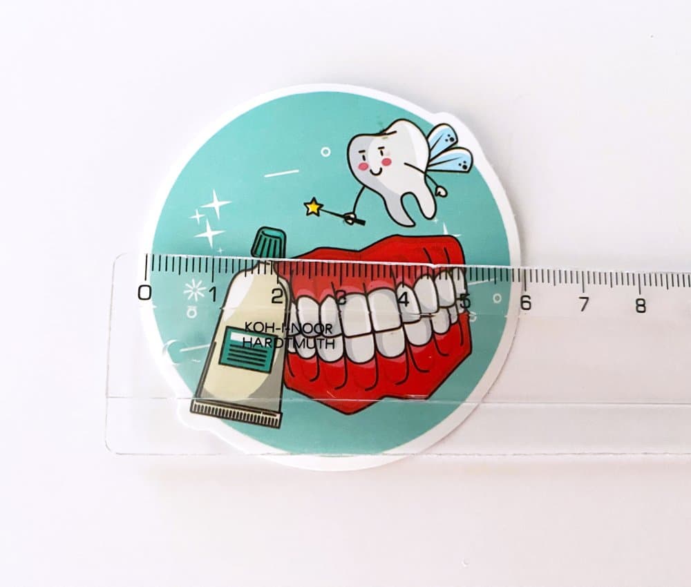 Sada samolepek s dentální tématikou, 50 ks - náhled 5