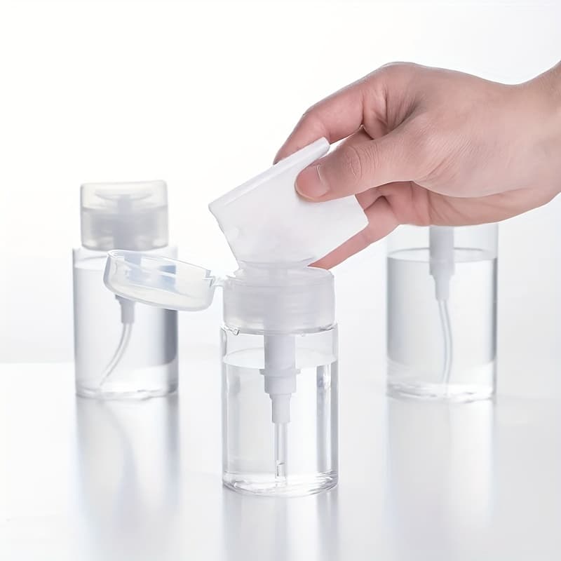 Cestovní pumpičková lahvička (transparent), 100ml - náhled 4
