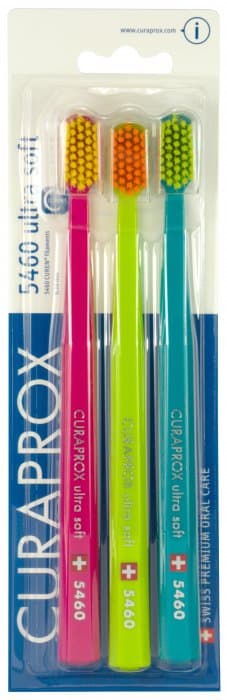 Curaprox Ultra Soft 5460 zubní kartáček 3v1, 3ks - náhled 2